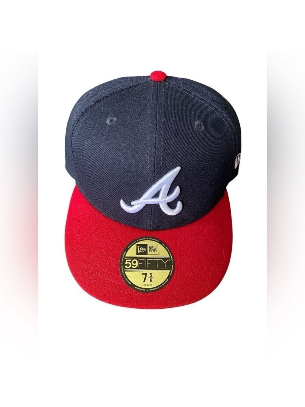 New Era 59FIFTY Atlanta Braves Fitted Hat - Size 7 5/8